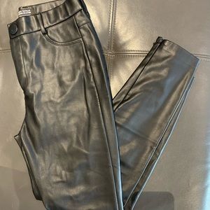 Leather legging pants from Zara size M